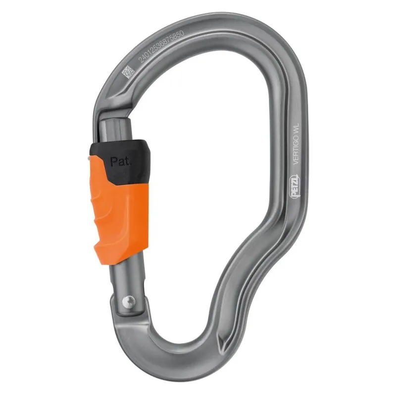 Poslední Šance Petzl VERTIGO WIRE-LOCK karabina s pojistkou zámku wire-lock - balení 10 ks