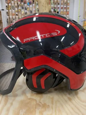 Protos Integral přilba FOREST černá/reflexní červená Must-Have
