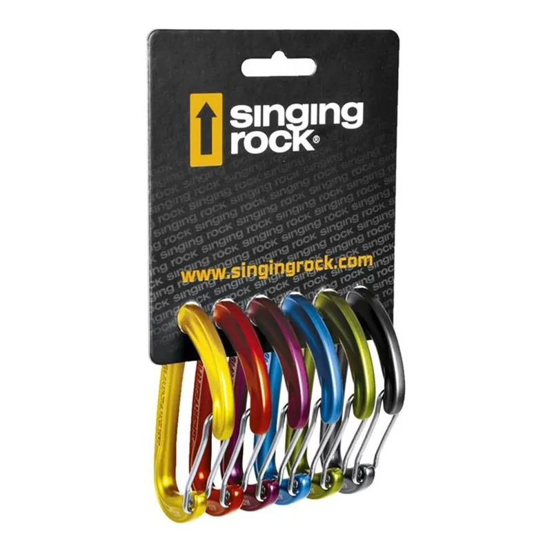 Autentický Singing Rock sada karabin VISION 6 PACK