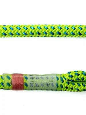Teufelberger arboristické lano TACHYON 11,5 mm s okem spLIFE Green/Blue Nejlepší Volba