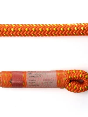 Teufelberger arboristické lano TACHYON 11,5 mm s okem spLIFE Orange/Yellow Akční Cena