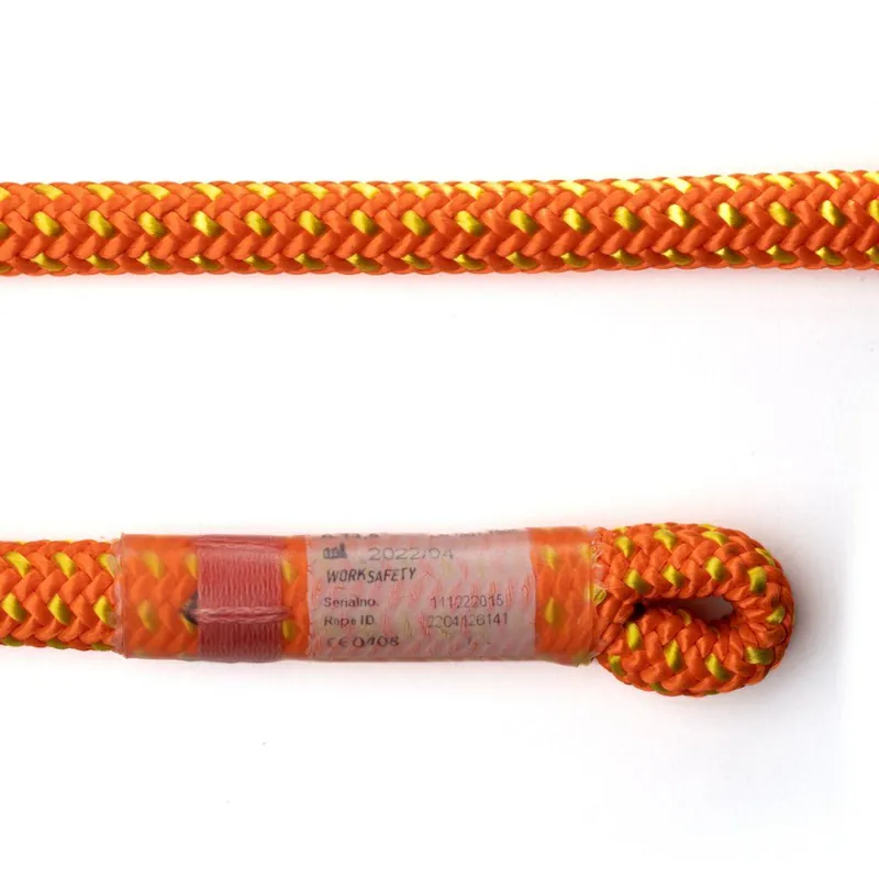 Teufelberger arboristické lano TACHYON 11,5 mm s okem spLIFE Orange/Yellow Akční Cena