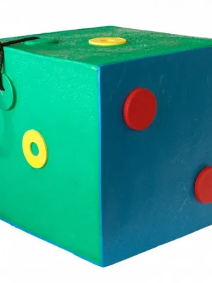 Značkový YATE CUBE Polimix 30 cm Color se závěsem var1