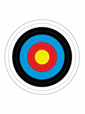 YATE Terč 40 cm speciální papír+nylon, sada 10 ks Nová Kolekce