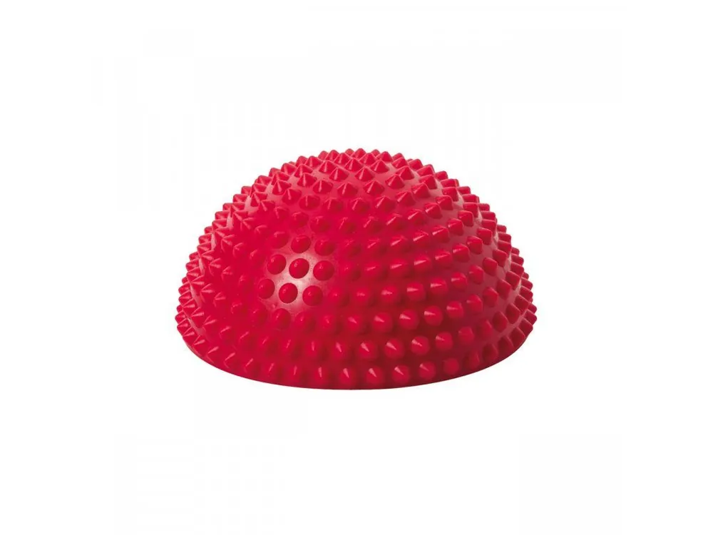 Balanční polokoule Senso Balance Igel s výst. 16 cm červená Výprodej