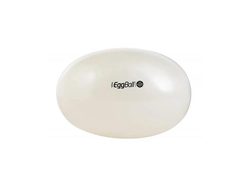 Cenová Bomba LEDRAGOMMA TONKEY EGG BALL Maxafe míč oválný 55x80 cm bílá