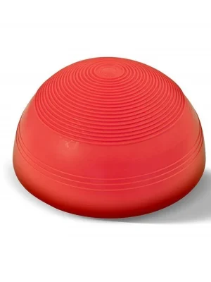 Autentický LEDRAGOMMA TONKEY Balanční polokoule HALF BALL 14 cm - červená