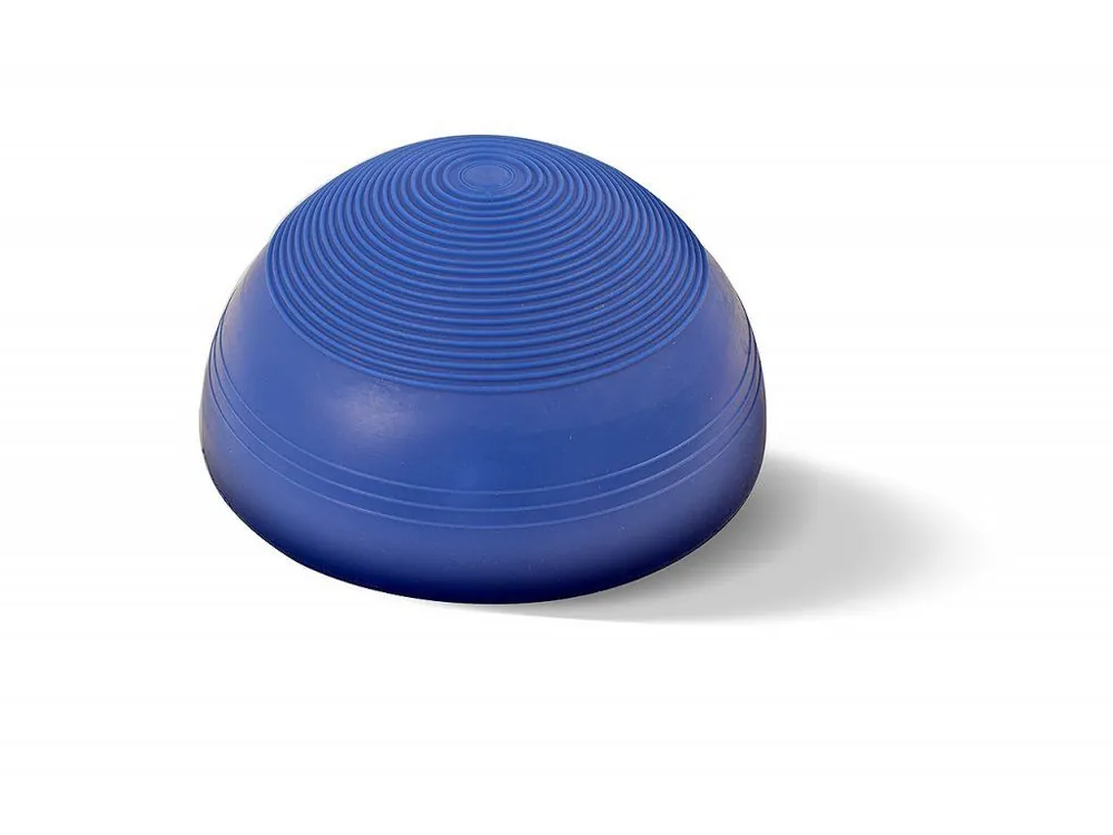 Poslední Šance LEDRAGOMMA TONKEY Balanční polokoule HALF BALL 14 cm - modrá