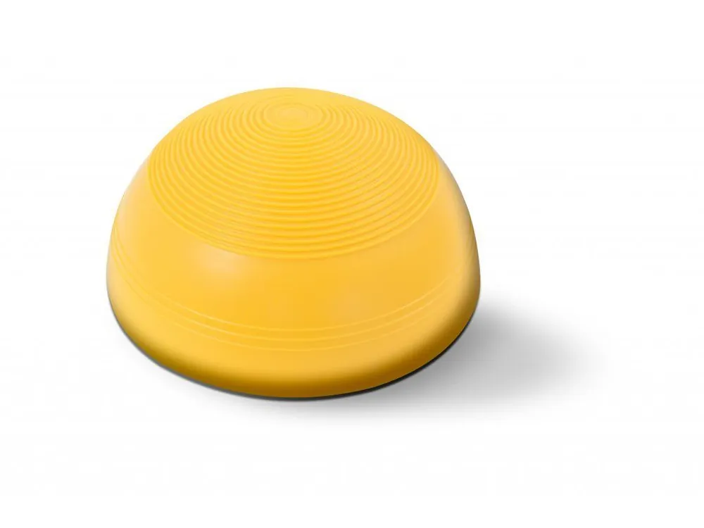 LEDRAGOMMA TONKEY Balanční polokoule HALF BALL 14 cm - žlutá Tovární Cena