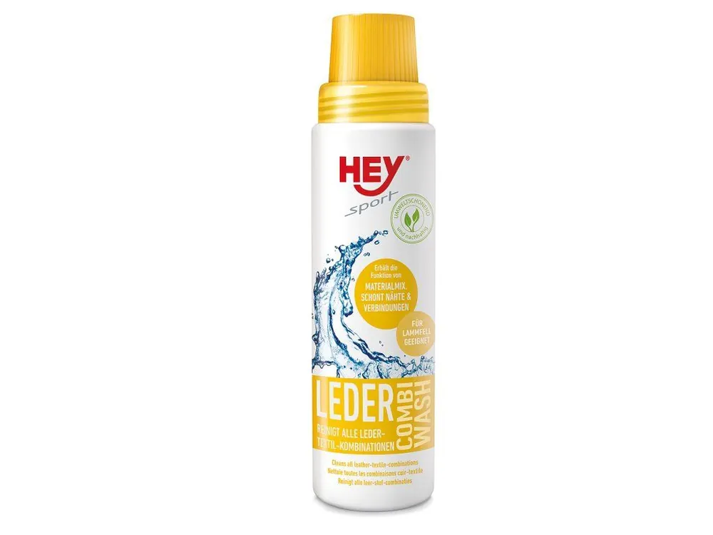 Nejlepší Volba HEY SPORT Lamfell Wash / Leather Combi Wash 250 ml