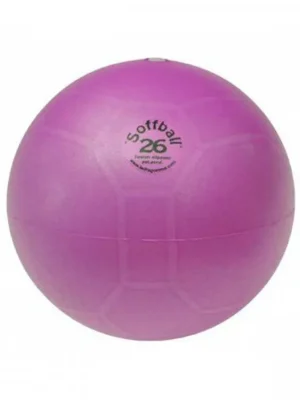 Vrácení Zdarma LEDRAGOMMA TONKEY SOFFBALL Maxafe míč 26 cm, fialová, krabička
