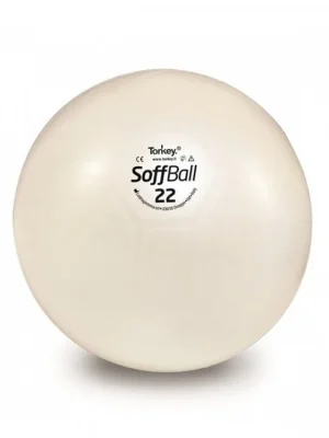 Rychlé Dodání LEDRAGOMMA TONKEY SOFFBALL Maxafe míč 22 cm, smetanová, krabička
