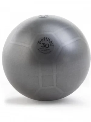 Koupit Online LEDRAGOMMA TONKEY SOFFBALL Maxafe míč 30 cm, šedo-stříbrná, krabička