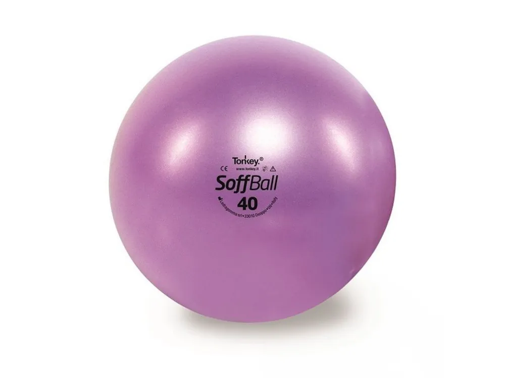 Časově Omezené LEDRAGOMMA TONKEY SOFFBALL Maxafe míč 40 cm, fialová, krabička