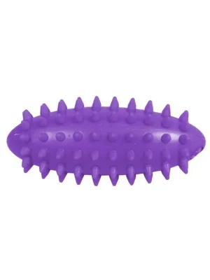 Horká Nabídka Masážní vajíčko s bodlinkami 11 cm plněné pískem 250 g - fialová