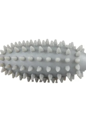 Expresní Doručení Masážní vajíčko s bodlinkami 11 cm plněné pískem 250g - šedá