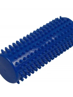 Masážní váleček s bodlinkami 15 cm  modrý Aktuální
