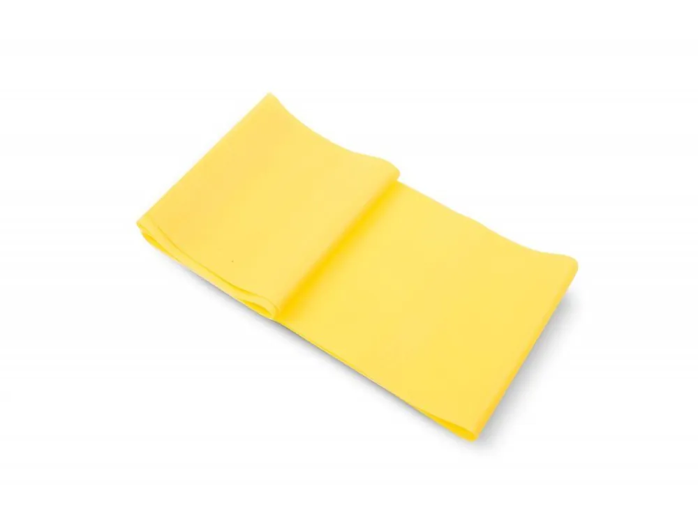MSD-BAND Cvičební pás Latex Free, 1.5m měkký, žlutý Časově Omezené