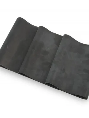 MSD-BAND Cvičební pás Latex Free, 2.0m speciálně tuhý, černý Dokud Zásoby Vydrží