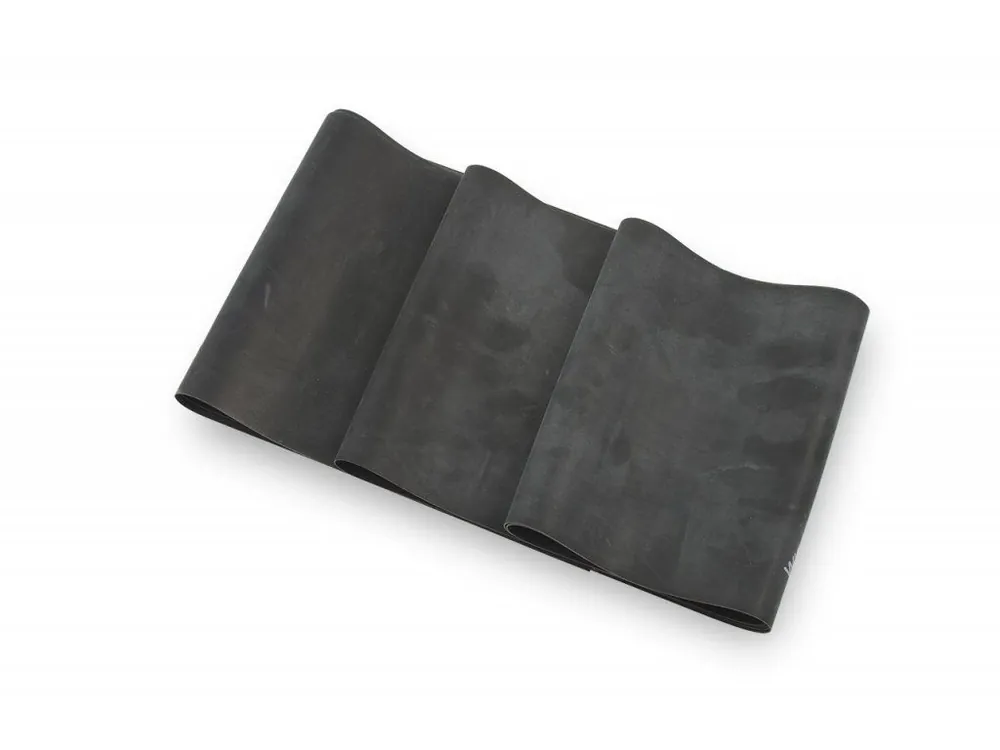 MSD-BAND Cvičební pás Latex Free, 2.0m speciálně tuhý, černý Dokud Zásoby Vydrží
