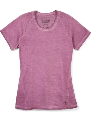 Must-Have SMARTWOOL Dámské triko W MERINO 150 PLANT-BAS DYE BSL SHORT SLEEVE B sumesndpurplwsh – fialové