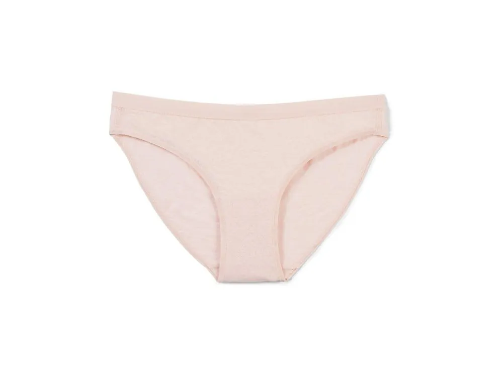 Nejprodávanější SMARTWOOL Dámské kalhotky W MERINO 150 LACE BIKINI BOXED peach whip – oranžové