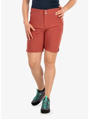 Přímo Od Výrobce SMARTWOOL Dámské kraťasy W MERINO SPORT 8 SHORT dark mahogany – oranžové