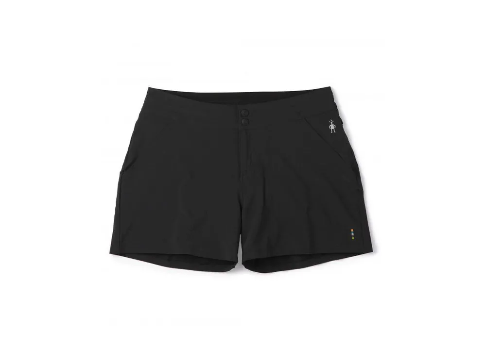 SMARTWOOL Dámské kraťasy W MERINO SPORT HIKE SHORT black – černé Novinka