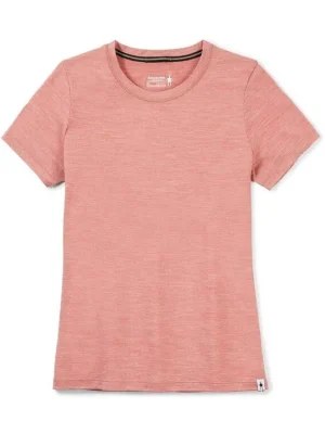Cenově Výhodný SMARTWOOL Dámské triko W MERINO SPORT 150 TEE SLIM FIT light mahogany – oranžové