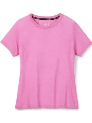 SMARTWOOL Dámské triko W MERINO SPORT 120 SHORT SLEEVE fiji flower h – růžové Rychlé Dodání