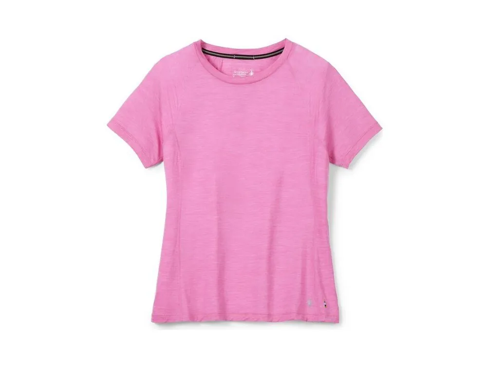 SMARTWOOL Dámské triko W MERINO SPORT 120 SHORT SLEEVE fiji flower h – růžové Rychlé Dodání