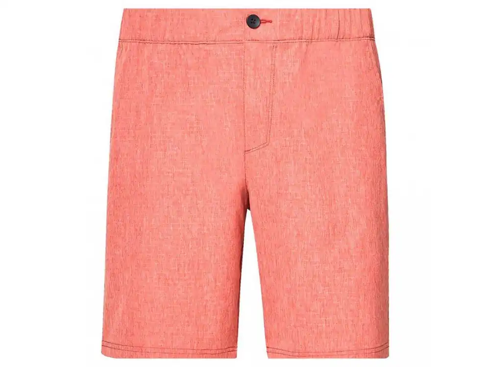 OAKLEY Pánské kraťasy ADVENTURE CHINO SHORT iron red hthr - červené Akční Nabídka