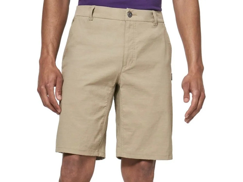 OAKLEY Pánské kraťasy PERF 5 UTILITY SHORT rye - béžové Akční Nabídka