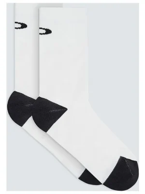 OAKLEY Ponožky RIBBED ELLIPSE LONG SOCKS white - bílé Časově Omezené