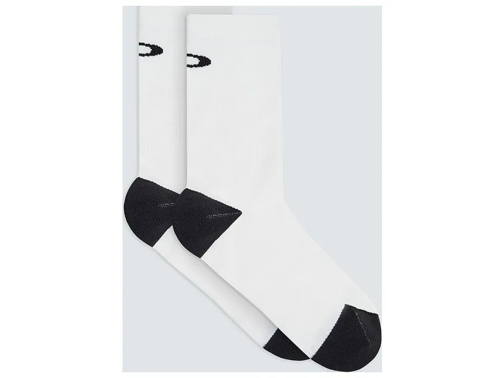 OAKLEY Ponožky RIBBED ELLIPSE LONG SOCKS white - bílé Časově Omezené