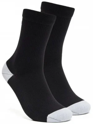 Sleva OAKLEY Ponožky RIBBED ELLIPSE LONG SOCKS blackout - černé