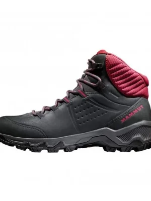 Sezónní Sleva MAMMUT dámské trekové boty NOVA IV MID GTX® Women black/blood red - šedé