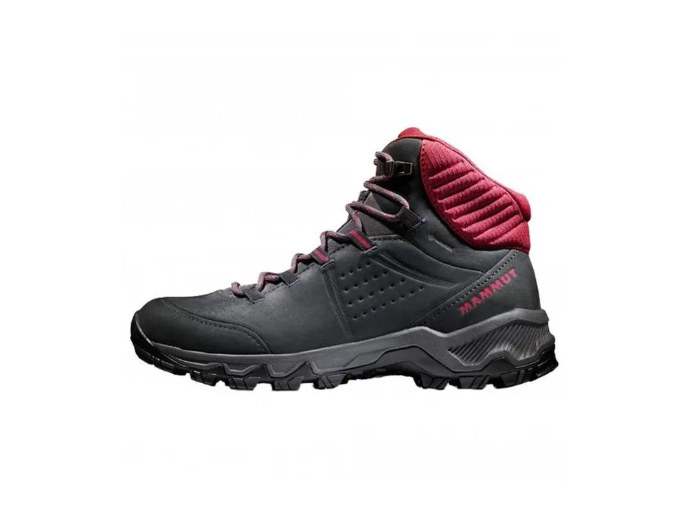 Sezónní Sleva MAMMUT dámské trekové boty NOVA IV MID GTX® Women black/blood red - šedé