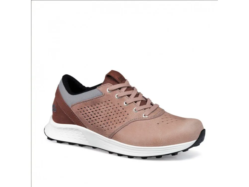 Výprodej HANWAG Dámské trekové boty ARNSIDE LADY rose/white - růžové