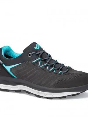 Omezená Nabídka HANWAG Dámské trekové boty BLUERIDGE LOW LADY ES asphalt/ocean - černé
