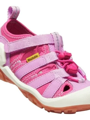 Přímo Od Výrobce KEEN Dětské sandály KNOTCH CREEK YOUTH magenta/lilac chiffon - růžové