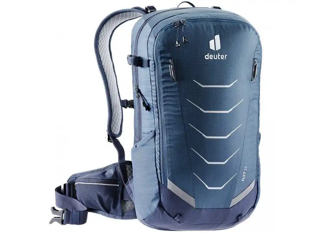 DEUTER Cyklistický batoh FLYT 14 marine-navy - modrý Výhodná Nabídka