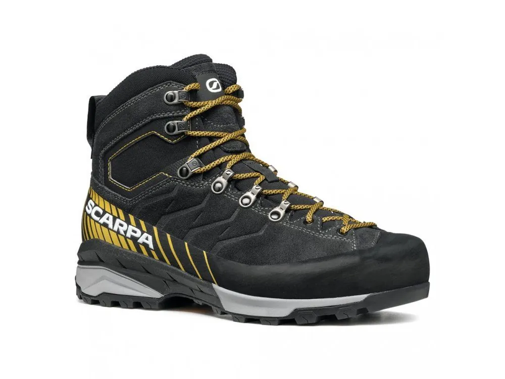 Odeslání Ihned SCARPA Pánské trekové boty MESCALITO TREK GTX dark antracite/mustard - černé
