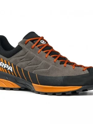 Vysoce Kvalitní SCARPA Pánské trekové boty MESCALITO titanium/mango - šedé