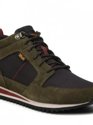 TEVA Pánské volnočasové boty HIGHSIDE MID - hnědo/zelené Nejlepší Volba