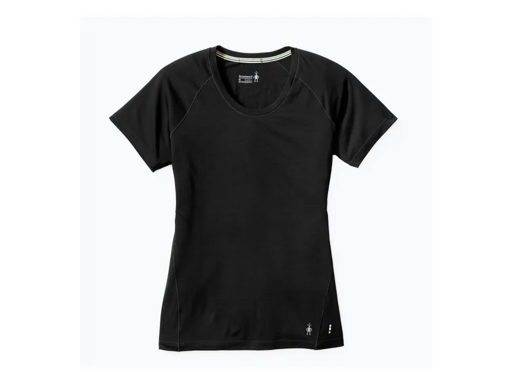 Nejlepší Volba SMARTWOOL Dámské triko W MERINO 150 BASELAYER SHORT SLEEVE BXD black – černé