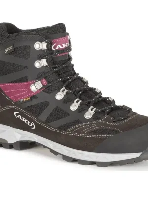 AKU Dámské trekové boty TREKKER PRO GTX black/violet- černo-vínové Nízká Cena
