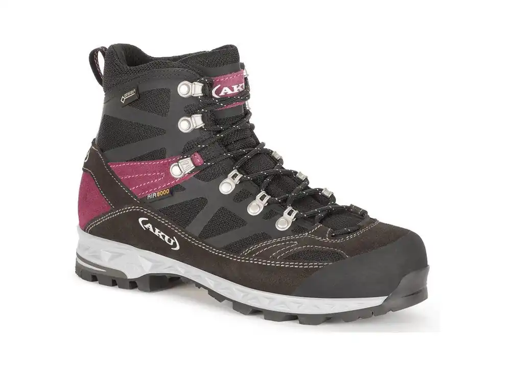 AKU Dámské trekové boty TREKKER PRO GTX black/violet- černo-vínové Nízká Cena