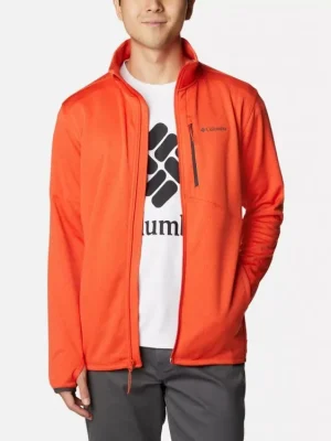 COLUMBIA Pánská mikina PARK VIEW™ FLEECE FULL ZIP - oranžová Pouze Dnes