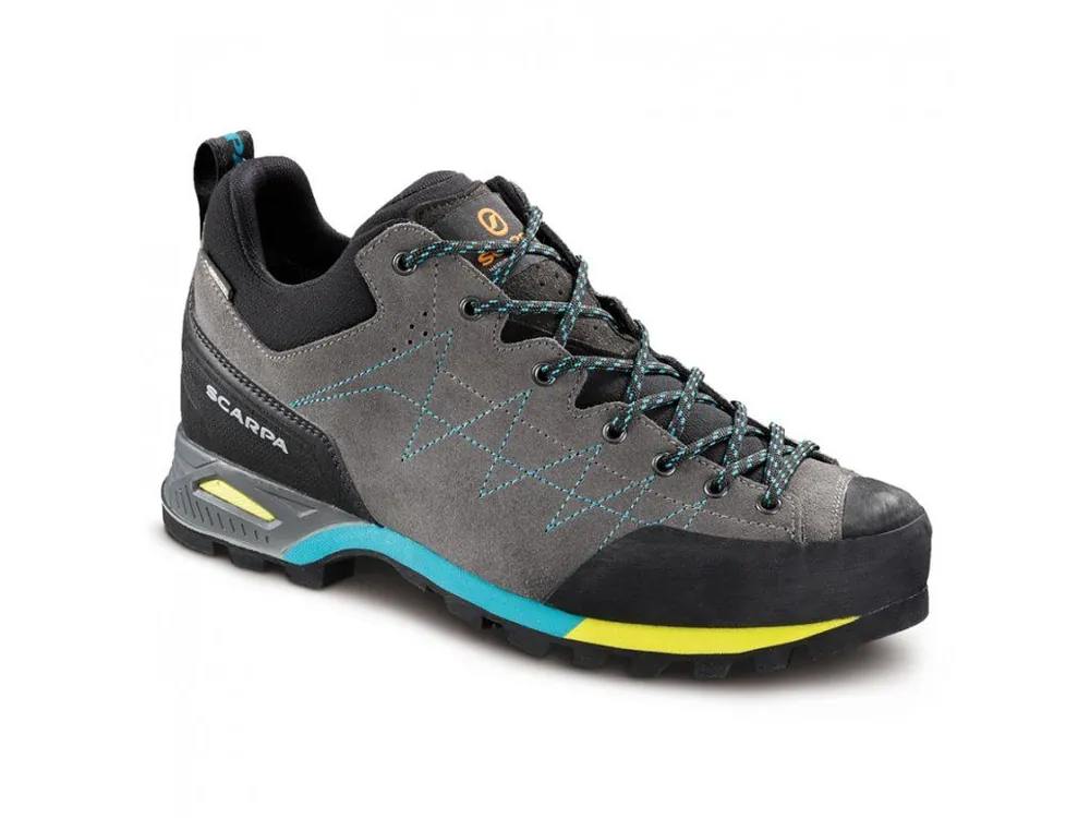 SCARPA Dámské trekové boty ZODIAC GTX shark/maldive - šedé Doprava Zdarma